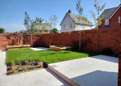 Walled garden.