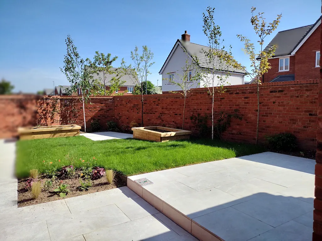 Walled garden.